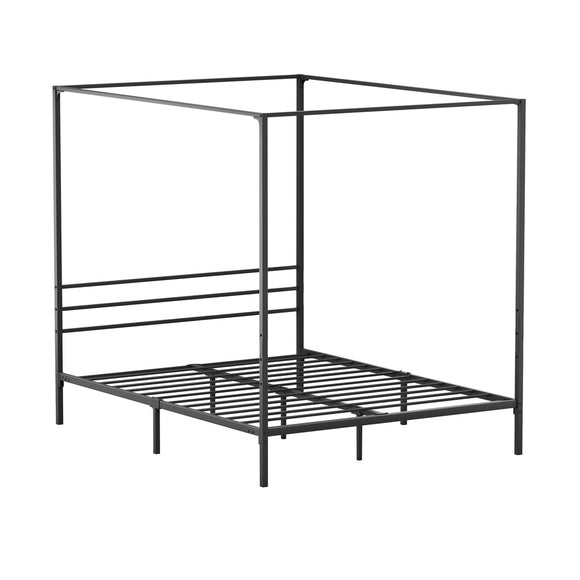 NNEED Metal Canopy Bed Frame Queen Size Platform