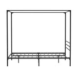 NNEED Metal Canopy Bed Frame Queen Size Platform