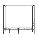 NNEED Metal Canopy Bed Frame Single Size Platform