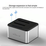 2-Bay Usb 3.0 Sata Hard Drive Dock-1915196618383167489
