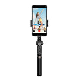 Foldable 3-In-1 Gimbal Stabilizer With Bluetooth Remote And Selfie Stick For Smartphones-1915197845762347009