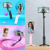 Vimble One Handheld Stabilizer - Single Axis Gimbal Pink-1915196538657837063