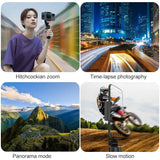 Foldable Vlog Pocket 2 Handheld Stabilizer - Three-Axis Gimbal Pink-1915196540339752966
