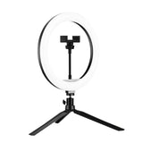 Adjustable 10 Led Fill Light Tripod With Phone Clamp-1915198380859068416
