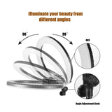 18 Two-Colour Dimmable Ring Fill Light With Tripod 55W 100-240V-1915198079649320967