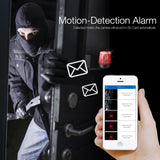 Smart Wireless Wifi Ip Camera With Fisheye Wide Angle Lens - 1.0Mp Tf Card Support Up To 128Gb-1915197225974239241