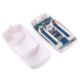 Wireless Wide Angle Pir Detector - 433Mhz White-1915196622044794883