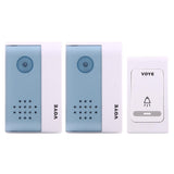 Smart Wireless Doorbell With Dual Receiver - 120M Range-1915197922622967808