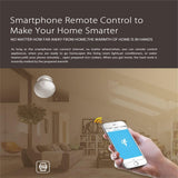Wireless Wifi Motion Sensor With Magnet Bracket & Red Led For Android / Ios-1915197771137290245