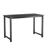 NNEDSZ Computer Desk Home Office Study Table Black 120CM