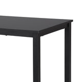 NNEDSZ Computer Desk Home Office Study Table Black 120CM