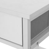 NNEDSZ Artiss Computer Desk Drawer Shelves Study Table 120CM White
