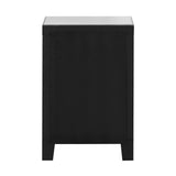 NNEED Mirrored Bedside Table with 2 Drawers