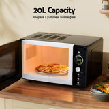 NNEDSZ Devanti 20L Microwave Oven 700W Black