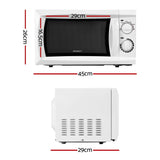 NNEDSZ Devanti 20L Microwave Oven 800W White