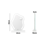 NNEED Bluetooth Hollywood Makeup Mirror LED 45x58cm