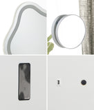 NNEED Bluetooth Hollywood Makeup Mirror LED 45x58cm