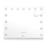 NNEED Bluetooth Hollywood Makeup Mirrors with LED 58x46cm