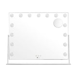 NNEED Makeup Mirrors LED Bluetooth Rotatable 58x46cm