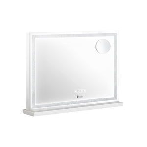 NNEED Bluetooth Makeup Mirror Crystal LED 58x49cm