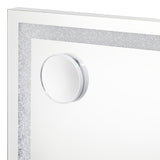 NNEED Bluetooth Makeup Mirror Crystal LED 58x49cm