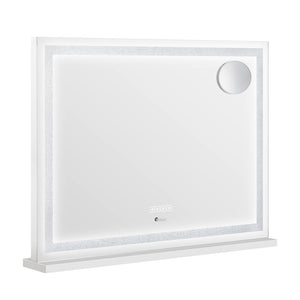 NNEED Bluetooth Makeup Mirror Crystal LED 80x62cm