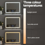 NNEDSZ Bluetooth Makeup Mirror 58x46cm Hollywood Vanity with LED Light Crystal