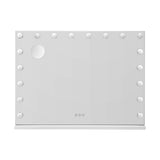 NNEDSZ Makeup Mirror 80x58cm Hollywood Vanity with LED Light Tabletop Wall