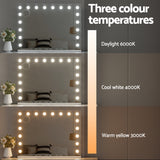 NNEDSZ Makeup Mirror 80x58cm Hollywood Vanity with LED Light Tabletop Wall