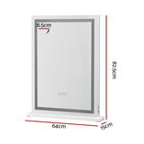 NNEDSZ Bluetooth Makeup Mirror 58x80cm Hollywood Vanity with LED Light Crystal