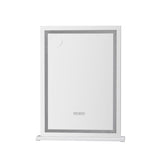 NNEDSZ Bluetooth Makeup Mirror 58x80cm Hollywood Vanity with LED Light Crystal