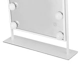 NNEDSZ Bluetooth Makeup Mirror 30x40cm Hollywood Vanity with LED Light White
