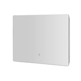 NNEDSZ Wall Mirror 70X50cm with LED Light Bathroom Home Decor Round Rectangle