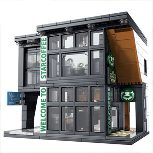 NNEOBA Star Coffee House Cafe Building Blocks Set (581Pcs)
