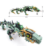 NNEOBA Ninja Mecha Dragon Building Blocks for Kids