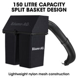 NNEMB 150L Grass Catcher, for 30' 300RX Electric Ride on Lawn Mower