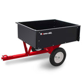 NNEMB 270kg Capacity Metal Dump Cart, for Ride on Mower