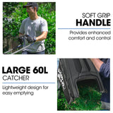 NNEMB 20' 200cc Self-Propelled Lawn Mower, 7 Height, Steel Deck, Deck Wash Port, OHV 4-Stroke Petrol - VS900