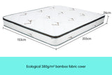 NNEDPE Premium King Mattress with Euro Top Layer - 32cm