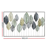NNEDSZ Metal Wall Art Hanging Sculpture Home Decor Leaf Tree of Life Framed