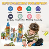 NNEOBA Magnetic Building Blocks with Marble
