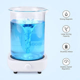 NNEOBA Mini Magnetic Stirrer 4000RPM Portable Mixer White