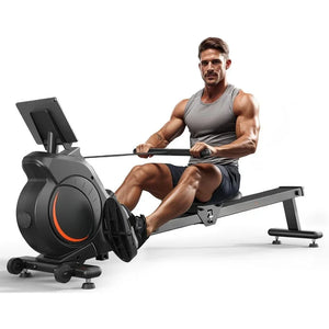 NNEOBA Foldable Magnetic Water Rowing Machine