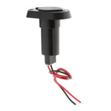 NNEOBA Marine Boat 2-Pin Stern Light Plug-in Base with Black Cover