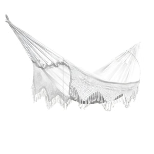 NNEOBA Large Brazilian Macrame Hammock Swing