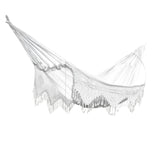 NNEOBA Large Brazilian Macrame Hammock Swing