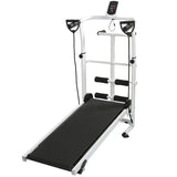 NNEOBA Adjustable Silent Mechanical Treadmill for Home Fitness