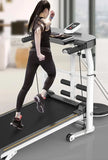 NNEOBA Adjustable Silent Mechanical Treadmill for Home Fitness
