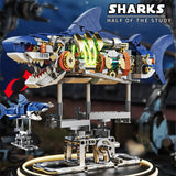 NNEOBA Shark Animal Building Set for Kids
