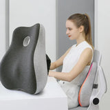 NNEOBA Memory Foam Office Chair Cushion & Lumbar Support Pillow